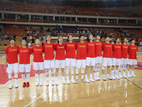 國際女籃對(duì)抗賽 中國隊(duì)在武漢體育中心戰(zhàn)勝塞內(nèi)加爾隊(duì)(圖5)