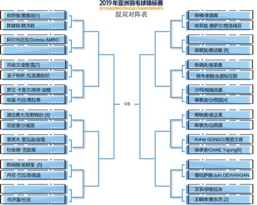 2019亞錦賽抽簽對(duì)陣揭曉！ 林丹石宇奇或遇勁敵  陳雨菲奪冠有望(圖6)